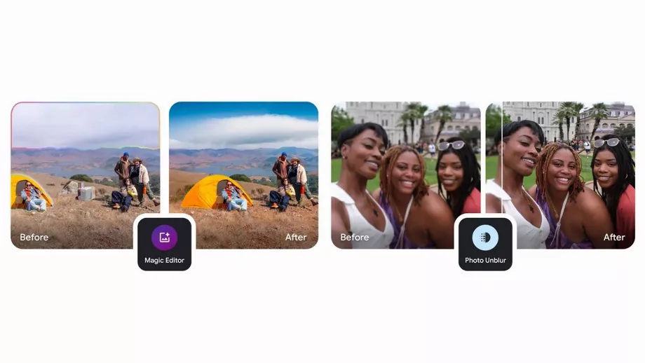 Google Photos proposera ses outils d'édition d'IA à tous les utilisateurs à partir du 15 mai. (Google)