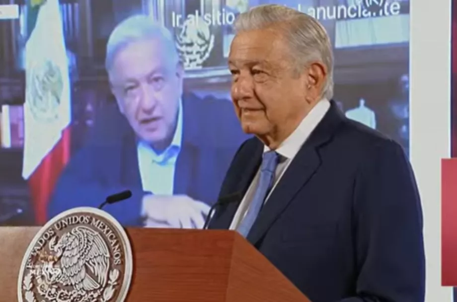 Le président a assuré qu'il est remarquable qu'il s'agisse d'une fausse vidéo, mais a insisté sur le fait qu'il est important de l'expliquer au peuple. Capture d'écran / Gouvernement du Mexique