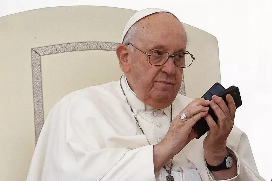 Le pape François participera à une réunion du G7 sur l'intelligence artificielle en Italie