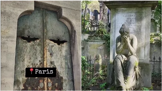 Un Mexicain montre un cimetière de vampires en France : « Il y a des tombes scellées »