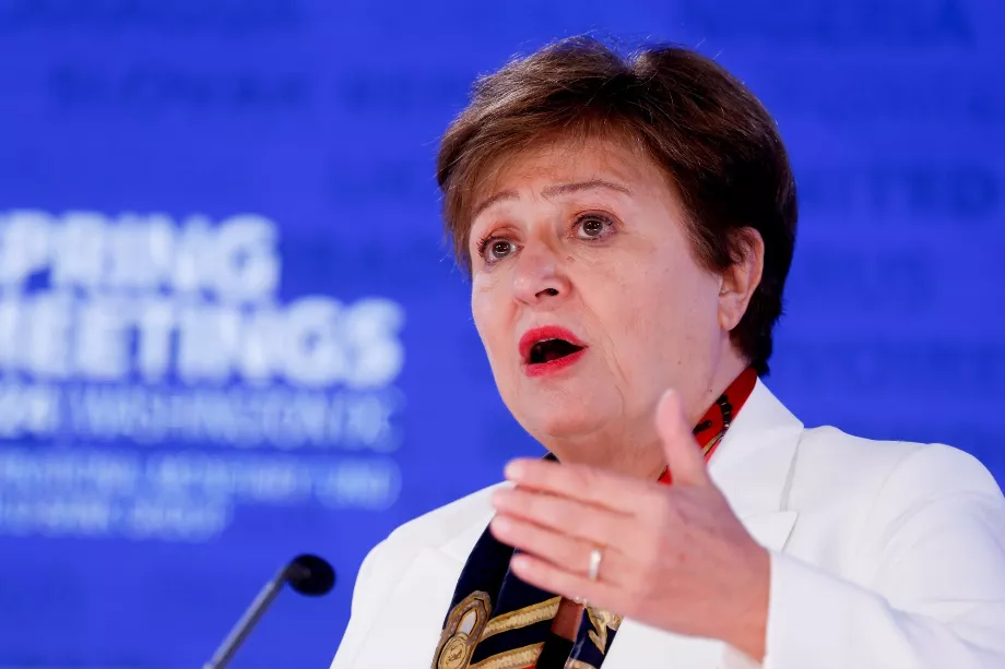 La directrice générale du FMI, Kristalina Georgieva, a averti que l'IA pourrait accroître à la fois la productivité et les inégalités sociales. (Julia Nikhinson/Bloomberg)