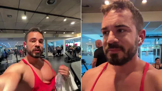 Ils l'ont expulsé du gymnase à cause de ses vêtements et il n'a pas hésité à se tourner vers les réseaux pour exprimer son rejet.
