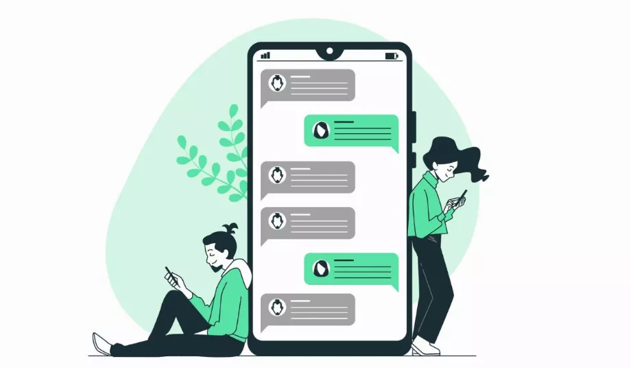 Le flux de messages peut signifier non seulement un intérêt romantique, mais aussi un certain attachement émotionnel. (Photo : Freepik)