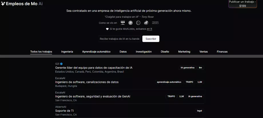 MoAiJobs fonctionne de manière pratique. Vous devez télécharger votre CV et il analysera la probabilité d'être remplacé par l'IA (Photo : capture)