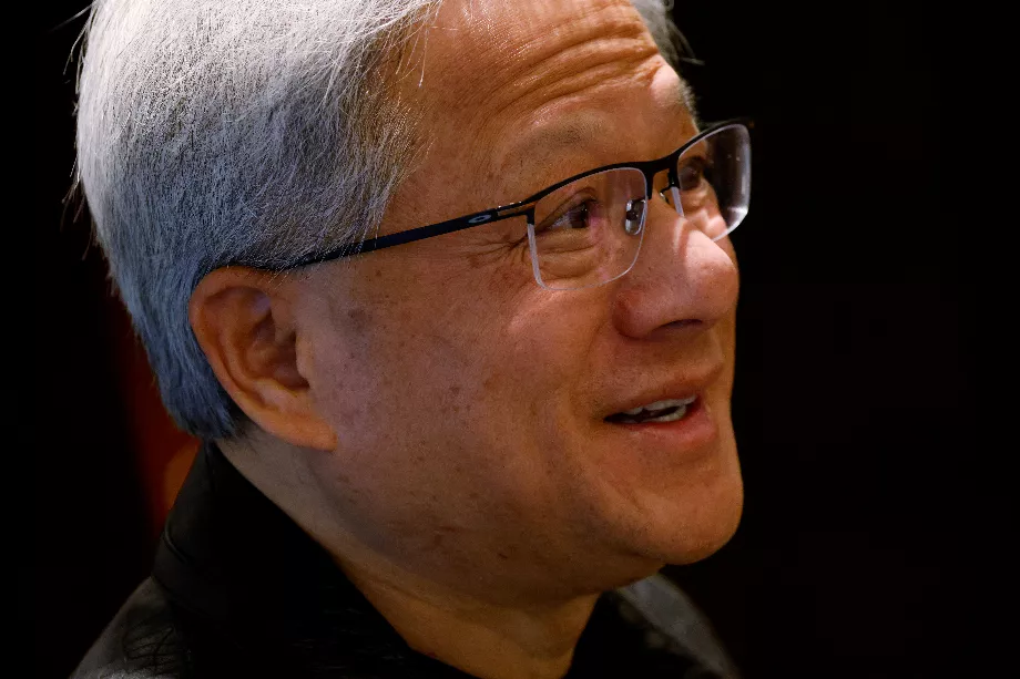 Jensen Huang explique que l'IA est la technologie à l'origine des profits. REUTERS/Edgar su