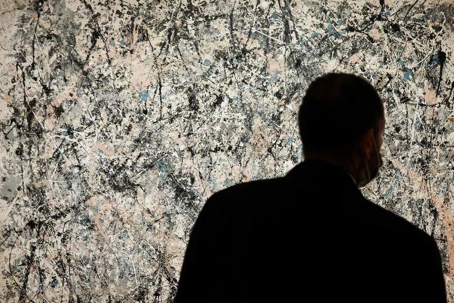 Les fameux « drippings » de Jackson Pollock constituent un défi pour l’IA.