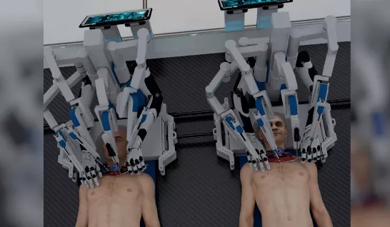 Voici à quoi ressemblerait une greffe de tête réalisée avec des robots et l’intelligence artificielle