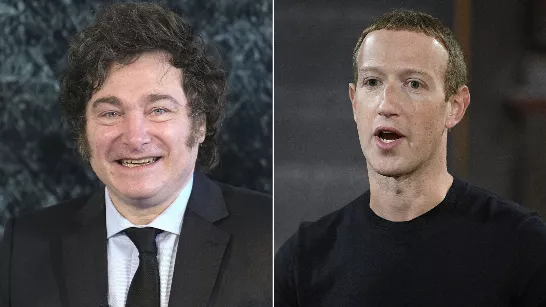 Javier Milei rencontrera Mark Zuckerberg pour proposer l'Argentine comme pôle d'innovation technologique
