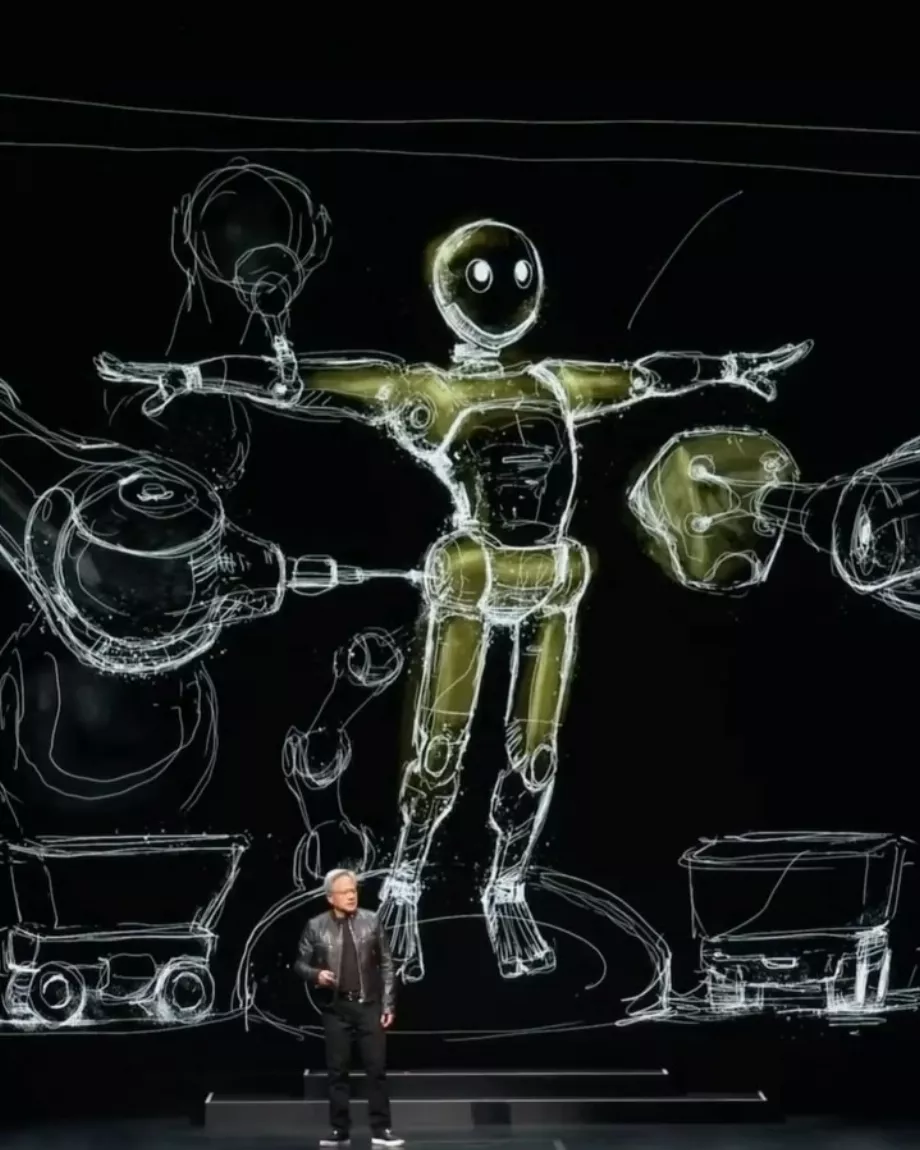 Une société avec plus de robots est l'avenir de l'humanité, selon Nvidia. (Photo : Nvidia)