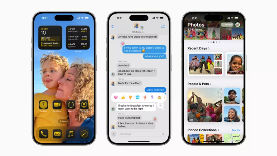 Les messages peuvent avoir des caractères dynamiques dans chaque conversation. (Photo : Pomme)