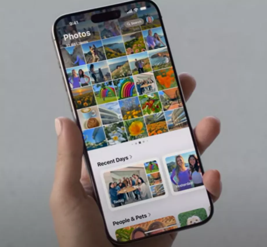 L'application photos d'Apple sera plus dynamique en affichant les points forts de chaque utilisateur. (Photo : Pomme)