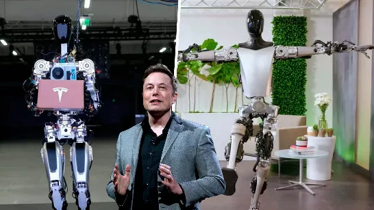 Tesla a révélé que deux robots humanoïdes travaillent de manière autonome dans son usine