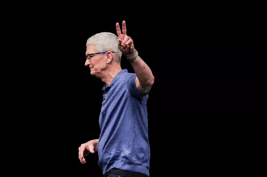 Apple et Meta recherchent une alliance pour apporter l'IA générative aux utilisateurs, via l'iPhone et d'autres appareils. (Reuters/Carlos Barria)