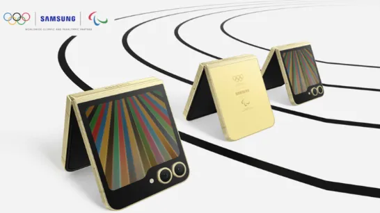 Voici le Galaxy Z Flip6 Édition Olympique, le téléphone que les athlètes utiliseront à Paris 2024.