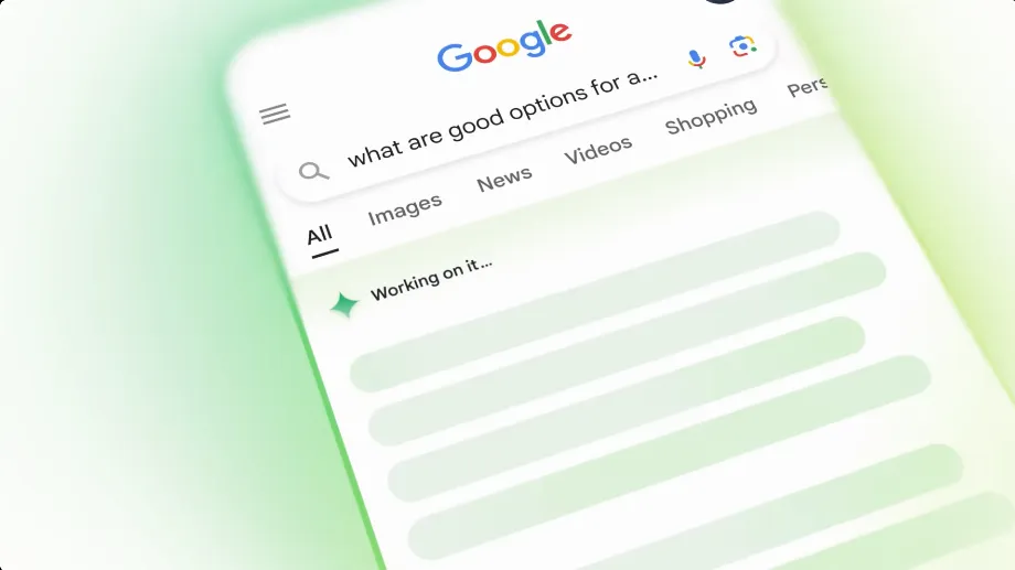 L'IA génère des résumés en fonction de la recherche effectuée par l'utilisateur. (Google)