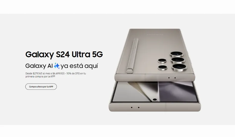 Ce modèle de Samsung est disponible en quatre couleurs, dont le gris titane. (Samsung)