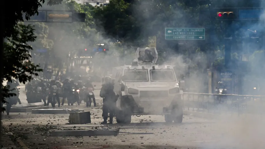 Répression au Venezuela suite à la fraude électorale de Maduro