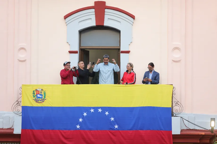 Maduro a affirmé que Juan Manuel Santos a attenté contre lui en 2018 - crédit Prensa Marcelo Garcia/EFE/Prensa Miraflores