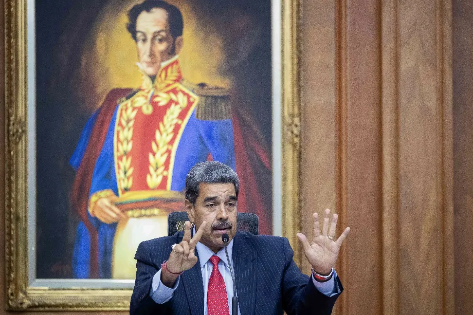 Le dictateur du Venezuela, Nicolás Maduro (EFE/ Ronald Peña R.)