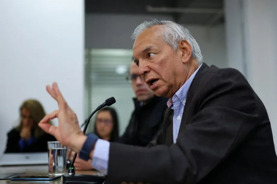 Le ministre des Finances de Colombie, Ricardo Bonilla, a parlé des actions de l'OEA - crédit Luisa González/Reuters