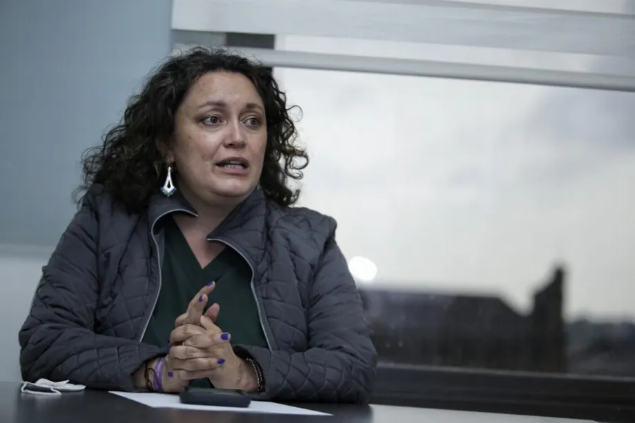 Angélica Lozano a répondu sur les réseaux sociaux au ministre des Affaires étrangères du Venezuela, qui a remis en question l'analyse des procès-verbaux électoraux du pays voisin, faite par la MOE - crédit Sergio Acero/Colprensa