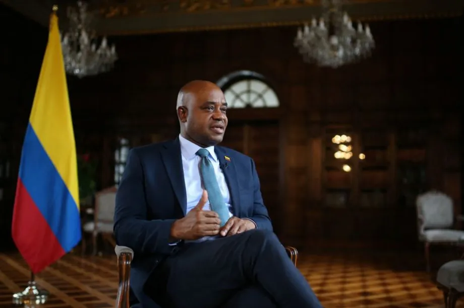 Ministre des Affaires étrangères de Colombie, Luis Gilberto Murillo - crédit Luisa González/REUTERS