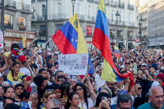 L'ancien participant de Masterchef qui dirige les manifestations contre Maduro en Espagne : "Il croit qu'avec cinq minutes de pouvoir terrestre il va nous soumettre".