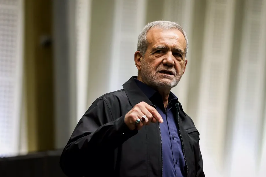 Le président de l'Iran, Masud Pezeshkian (Europa Press/Contacto/Icana News Agency) 