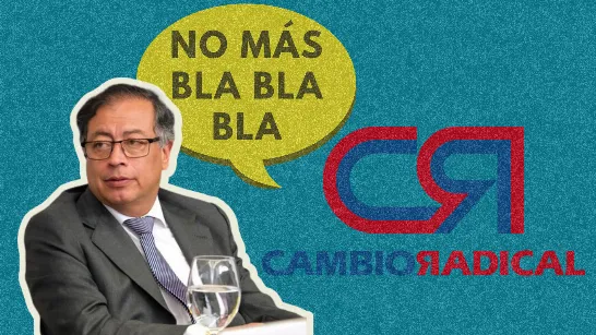 Cambio Radical a lancé un coup de poing à Nicolás Maduro et Gustavo Petro pour la crise au Venezuela : “C'est un tyran celui qui vole les élections.”