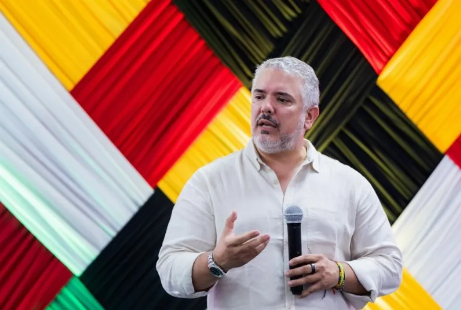 Iván Duque a critiqué les dirigeants qui n'ont pas qualifié Nicolás Maduro de dictateur et a défendu le sommet convoqué par le Panama comme une opportunité de restaurer la démocratie - crédit @ivanduquemarquez/Instagram