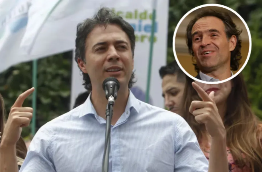 Daniel Quintero a critiqué que le 7 août, jour de la Bataille de Boyacá, une manifestation ait été convoquée à La Alpujarra contre la fraude électoral au Venezuela et a profité pour critiquer Federico Gutiérrez - crédit EFE/ Colprensa