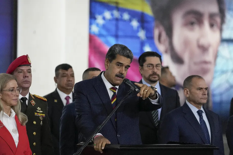 Le dictateur Maduro a lancé une nouvelle vague répressive contre l'opposition après les élections du 28 juillet (Photo AP/Matías Delacroix)