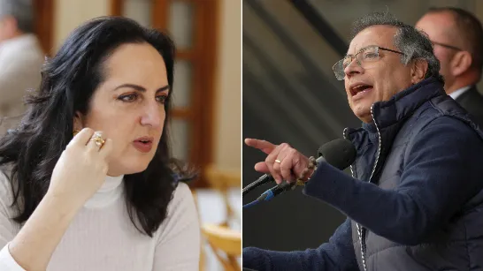María Fernanda Cabal a dépoussiéré une publication de Petro dans laquelle il rejetait un Front National : "Il y a toujours un tweet".