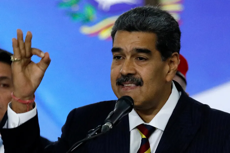 Le vendredi dernier, le président demandait à l'administration de Joe Biden de respecter les processus internes du Venezuela. “Ne vous mêlez pas des affaires internes du Venezuela, c'est tout ce que je demande”, a commenté Maduro (REUTERS/Leonardo Fernandez Viloria)