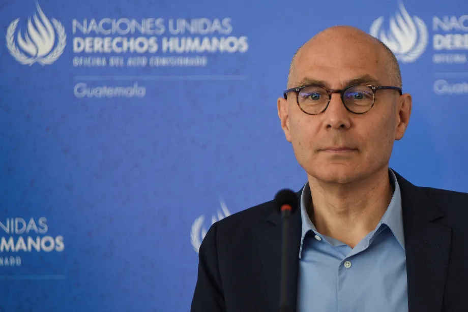 Le Haut-Commissaire des Nations Unies pour les droits de l'homme, Volker Türk (REUTERS)
