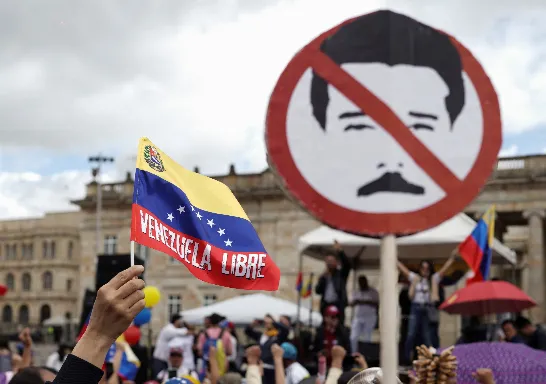 Vénézuéliens à Bogotá protesteront contre le régime de Nicolas Maduro : voici le point de rencontre.