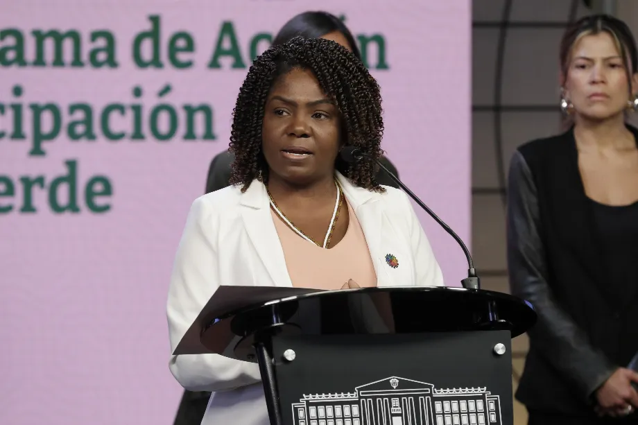 Márquez Mina s'est rendue à New York, en tant que l'une des promotrices de la célébration - crédit Carlos Ortega/EFE