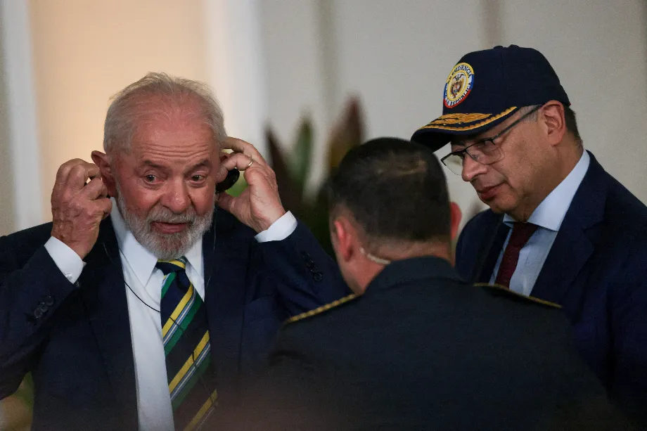 Gustavo Petro et Lula da Silva ont émis un nouveau communiqué sur la situation au Venezuela - crédit Luisa González/REUTERS