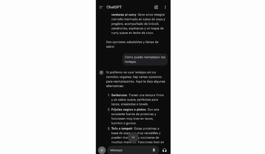 L'application de ChatGPT fonctionne normalement. (ChatGPT)