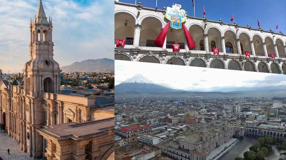 Arequipa a été fondée le 15 août 1540 et est connue comme la 'Ville Blanche'. (Andina) 