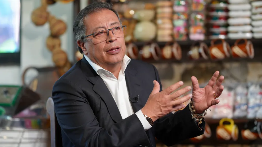 Le président Gustavo Petro a présenté un plan en cinq points pour résoudre la crise au Venezuela - crédit Juan Diego Cano/Presidencia