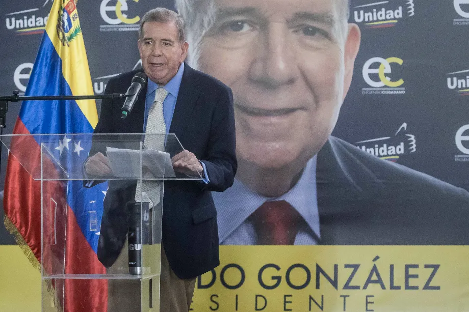 González Urrutia a remercié le soutien de l'OEA et a demandé une transition « urgente » pour restaurer la démocratie au Venezuela (EFE/ Miguel Gutierrez) 