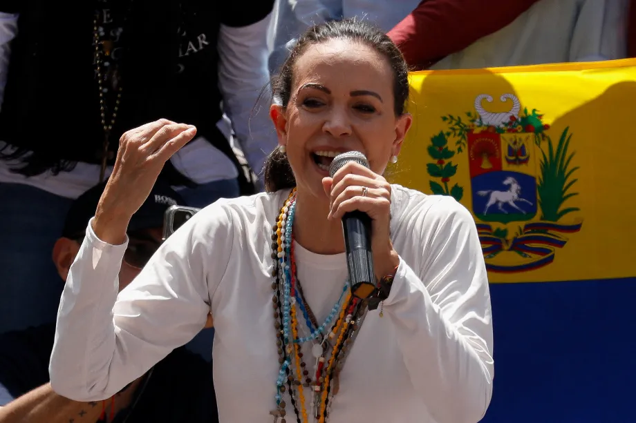 María Corina Machado (REUTERS/Leonardo Fernandez Viloria)