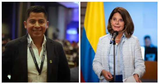 Ariel Ávila a qualifié Marta Lucía Ramírez d'« hypocrite » pour parler de répression lors des manifestations au Venezuela.