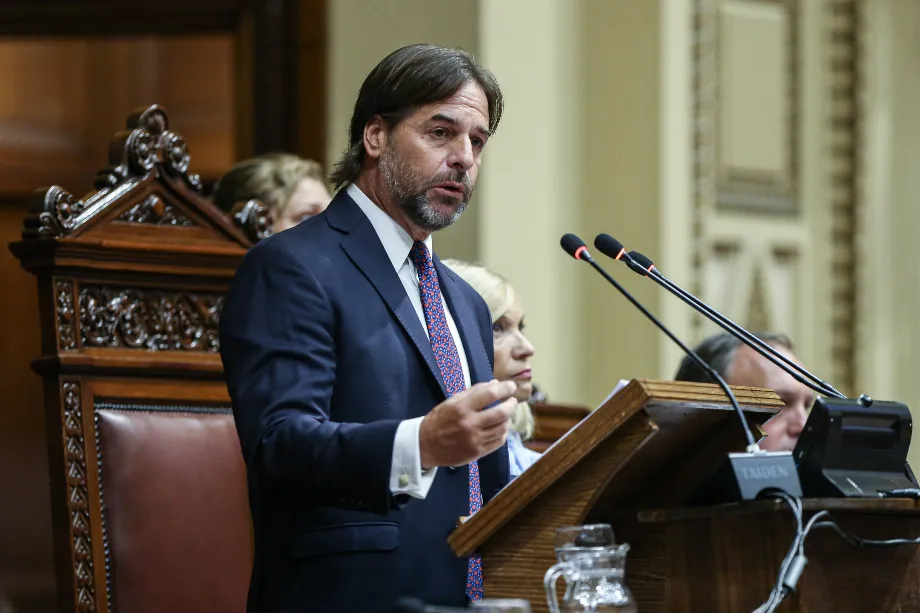 Luis Lacalle Pou (EFE/ Gaston Britos) 