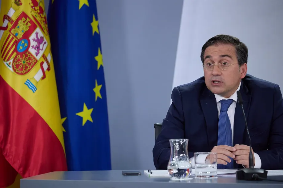 Le ministre des Affaires étrangères, de l'Union européenne et de la Coopération, José Manuel Albares. (Jesús Hellín./ Europa Press) 