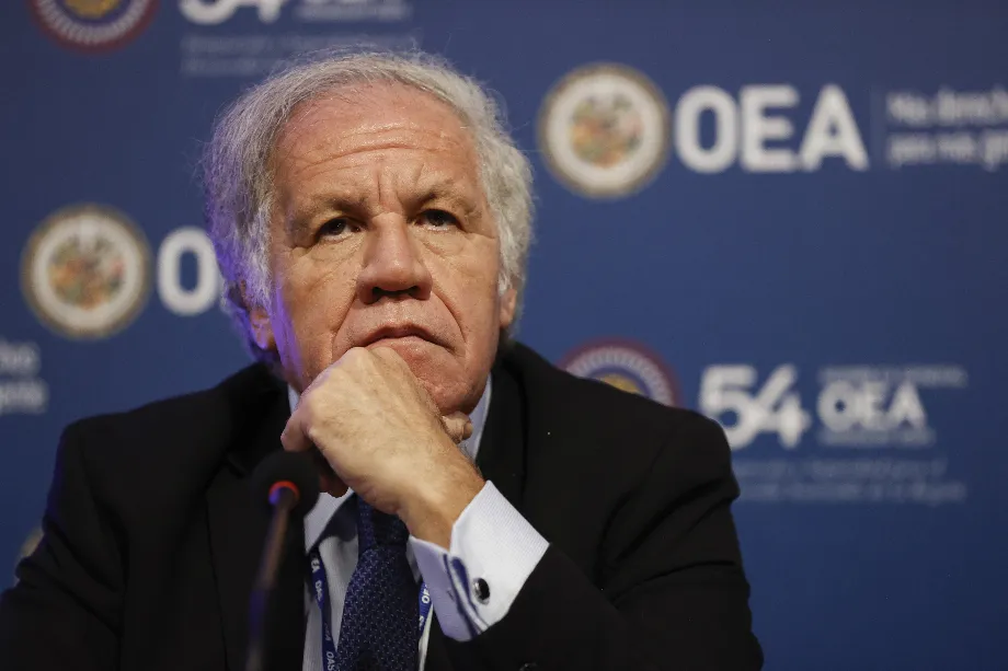 Le Secrétaire Général de l'OEA, Luis Almagro. (EFE/ Bienvenido Velasco) 
