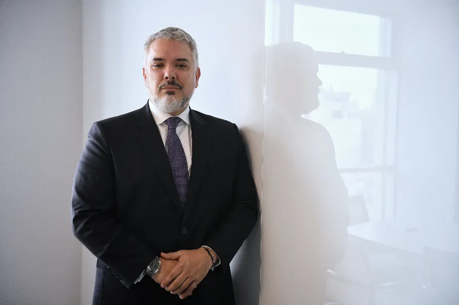 Iván Duque rejette la réunion avec le gouvernement et les anciens présidents pour parler du Venezuela - crédit Fernando Sánchez / Europa Press