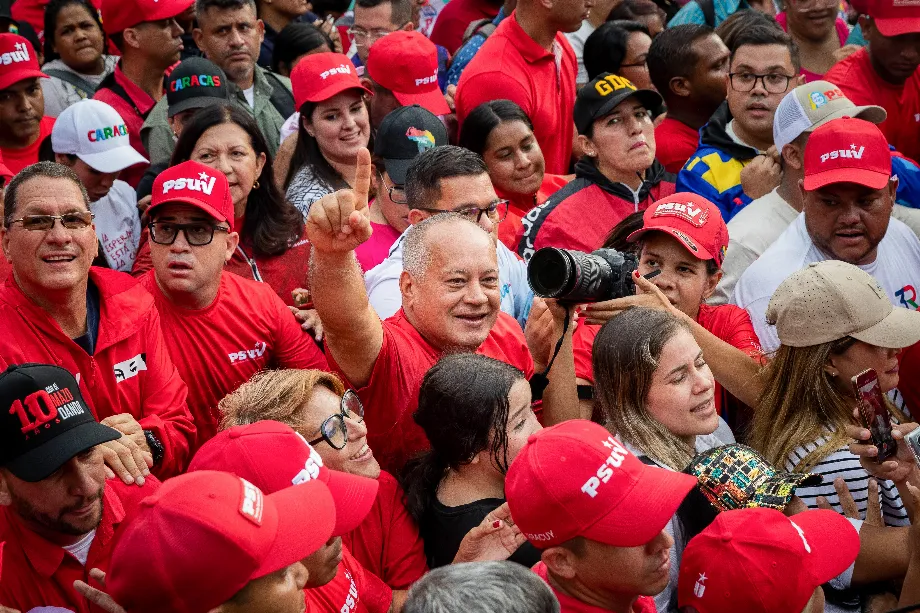 Diosdado Cabello (EFE/ Rayner Peña R.)