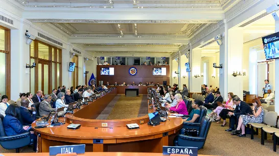 Avec le Brésil, le Mexique et la Colombie en silence, l'OEA a condamné la fraude et les crimes contre l'humanité commis par Maduro.